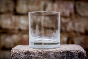Charleston, SC Skyline Rocks Glass Barware - Urban and Etched