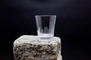 Manhattan, New York Skyline Shot Glasses - set of 4 - 2 oz. Shot Glasses