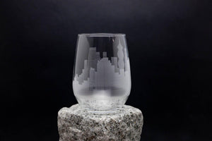 Panama City, Panama Skyline Wine Glass Barware