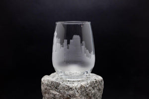 Panama City, Panama Skyline Wine Glass Barware