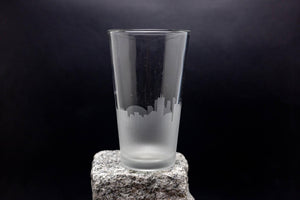 Toronto, Ontario, Canada Skyline Pint Glass Barware