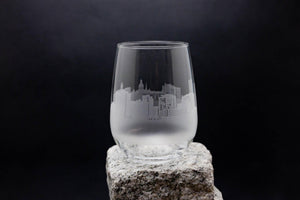 Kingston, Ontario, Canada Skyline Wine Glass Barware