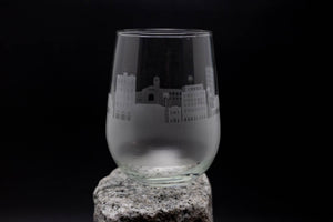 Santa Barbara, California Skyline Wine Glass Barware