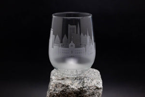 Strasbourg, France Skyline Wine Glass Barware