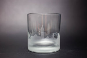 Venice, Italy Skyline  Rocks Glass - Urban and Etched