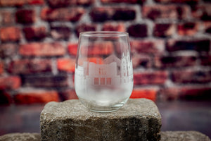 Rhodes Skyline Wine Glass Barware - Urban and Etched