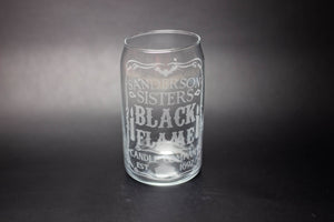 Hocus Pocus Glass Can Coffee Cup - Urban and Etched