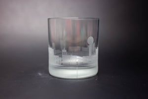 Knoxville  Skyline Rocks Glass Barware - Urban and Etched