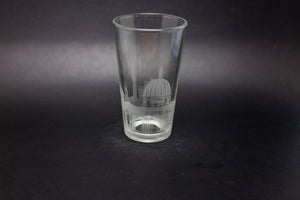 Jerusalem Skyline Pint Glass - Jerusalem Beer Glass - Etched Gift - Panoramic City Design - Urban and Etched